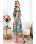 Платье Оливия (зеленое) П15936-45М