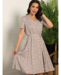 Платье Мисс Романтика (кофе с молоком) П16064-25М