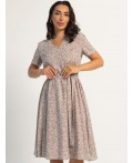 Платье Мисс Романтика (кофе с молоком) П16064-25М