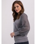 Джемпер трикотажный Арабелла (серый) Б16391-5М