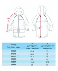 Ветровка-пыльник для девочки Джун Нежно-голубой