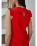 блузка жен. красный