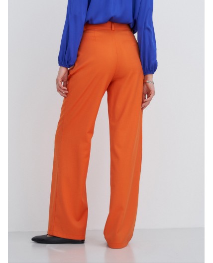 брюки жен. оранжевый
