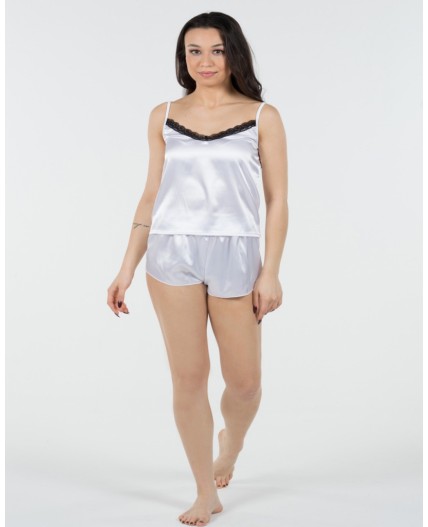 Пижама женская с шортами 8001 Белый