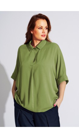 Блуза Манола зеленый