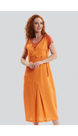 Платье Ригалетта оранжевый
