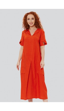 Платье Гваделупа оранжевый