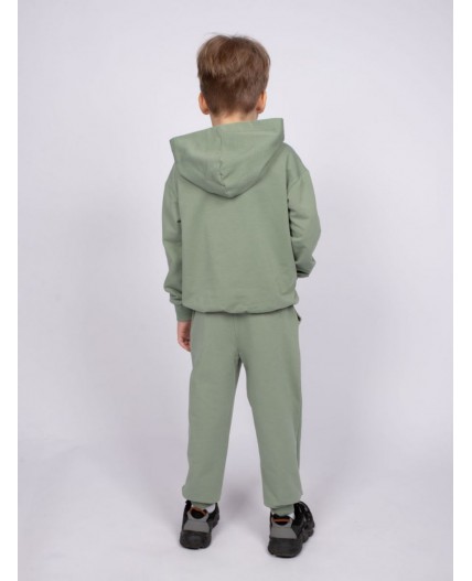 Комплект для мальчика (джемпер+брюки) Шалфей