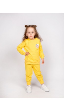 Комплект детский (джемпер+брюки) Желтый