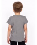 Комплект для мальчика (джемпер кор.рукав+шорты) Серый