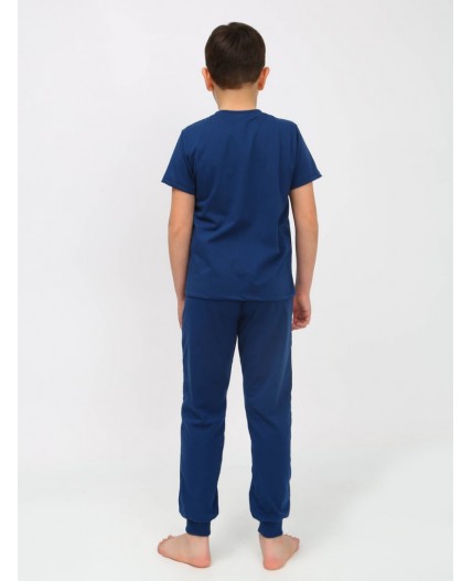 Пижама для мальчика т.синий