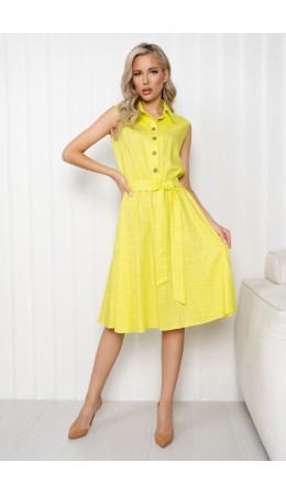 Платье лимонный