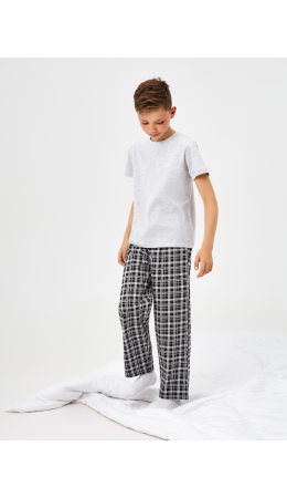 Пижама детская для мальчиков Bedlington светло-серый меланж