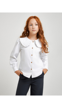Блузка детская для девочек Galisia белый