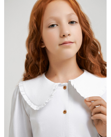 Блузка детская для девочек Galisia белый