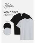 Футболка муж. в наборе из 2 шт Gikori_pack черный