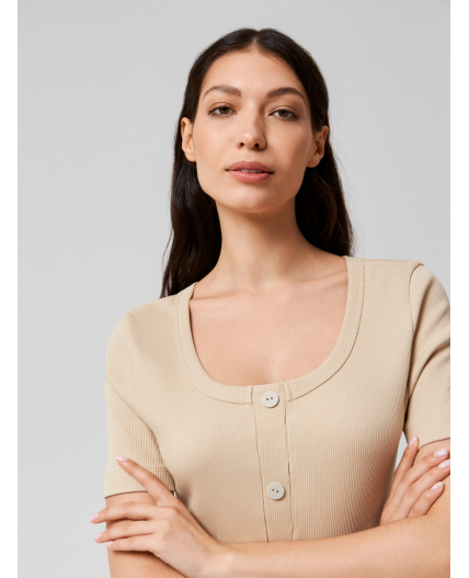 Платье жен. Bereza бежевый