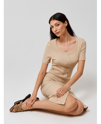 Платье жен. Bereza бежевый