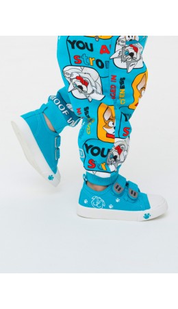 Кеды для мальчиков синий