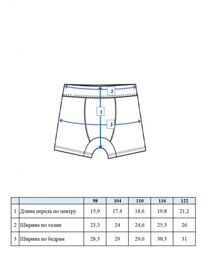 Плавки для мальчика разноцветный