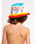 Панама текстильная для мальчиков разноцветный