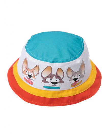 Панама текстильная для мальчиков разноцветный