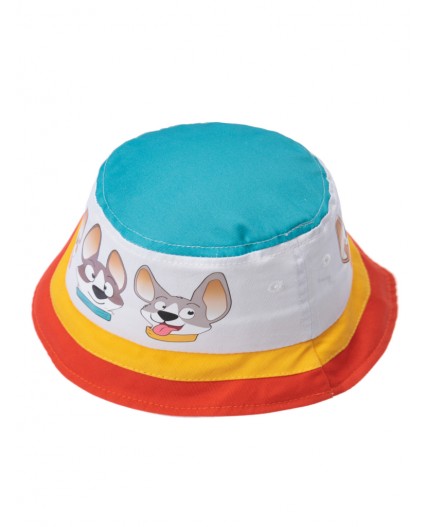 Панама текстильная для мальчиков разноцветный