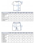 Комплект для мальчика: футболка, шорты тёмно-синий,белый,оранжевый