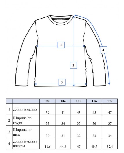 Куртка джинсовая для мальчика синий