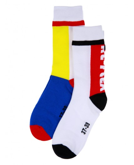 Носки для мальчика, 2 пары в комплекте разноцветный