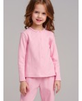 Кардиган трикотажный для девочек розовый
