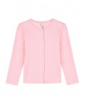Кардиган трикотажный для девочек розовый