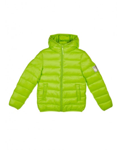 Куртка текстильная с полиуретановым покрытием для девочек светло-зеленый