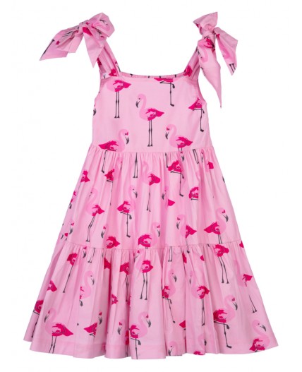 Сарафан текстильный для девочек разноцветный