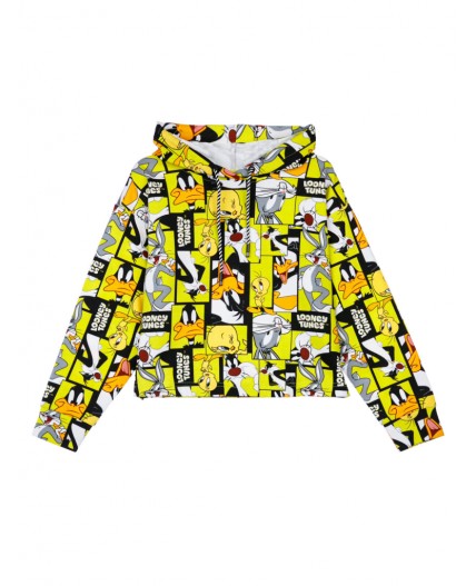 Толстовка трикотажная для девочек разноцветный