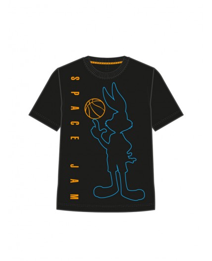 Фуфайка трикотажная для мальчиков (футболка) черный