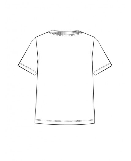 Фуфайка трикотажная для мальчиков (футболка) белый