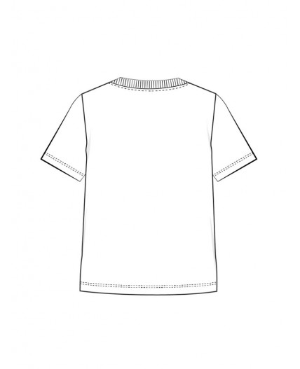 Фуфайка трикотажная для мальчиков (футболка) белый