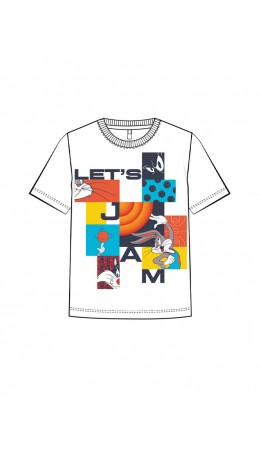 Фуфайка трикотажная для мальчиков (футболка) белый