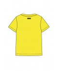 Фуфайка детская трикотажная для мальчиков (футболка) жёлтый