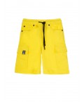 Шорты текстильные для мальчиков жёлтый