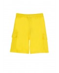 Шорты текстильные для мальчиков жёлтый
