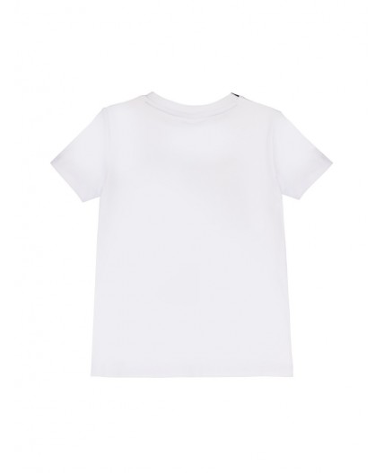 Фуфайка трикотажная для мальчиков (футболка) белый