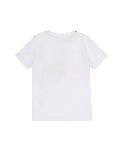 Фуфайка трикотажная для мальчиков (футболка) белый