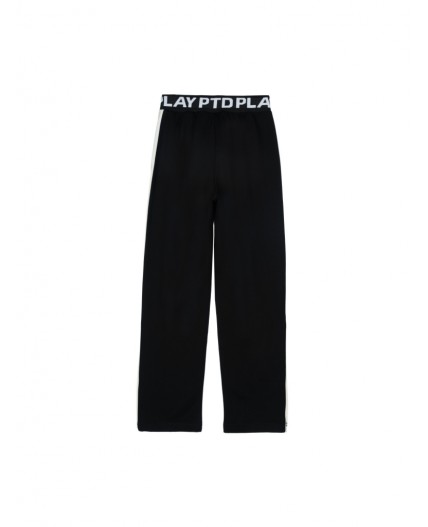 Брюки трикотажные для девочек черный