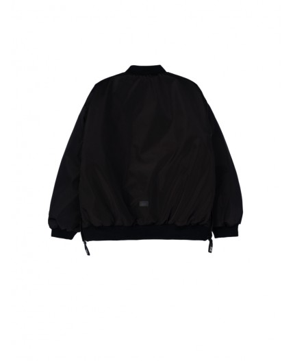 Куртка текстильная с полиуретановым покрытием для мальчиков черный