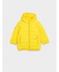 Куртка детская текстильная с полиуретановым покрытием для мальчиков жёлтый
