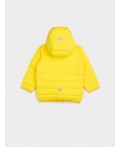 Куртка детская текстильная с полиуретановым покрытием для мальчиков жёлтый