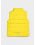 Жилет текстильный с полиуретановым покрытием для мальчиков жёлтый