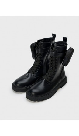 Ботинки для девочек черный